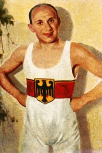 Kurt Leucht, saksalainen painisarjan mestari, 1928. tekijältä Unbekannt