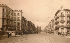 LAvenue Lippens, c1900. tekijältä Unbekannt