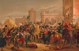 LEntree dHenri IV a Paris Henri IV:n tulo Pariisiin, 1817 tekijältä Unbekannt