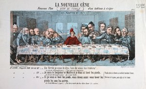 Uusi ehtoollinen, Pariisin kommuuni, 1871 tekijältä Unbekannt