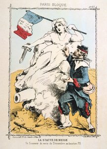 Lumipatsas, 1870-1871 tekijältä Unbekannt