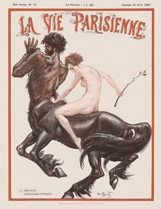 Parisian Life -lehden kansi, 1921 tekijältä Unbekannt