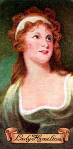 Lady Hamilton, otettu savukekorttisarjasta, 1935 tekijältä Unbekannt