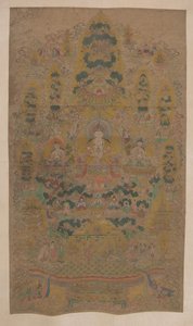 Lamaist Mandala, 1600-luku. tekijältä Unbekannt