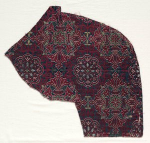 Lampasfragmentti lehtimedaljoneilla, 1300-1499. tekijältä Unbekannt