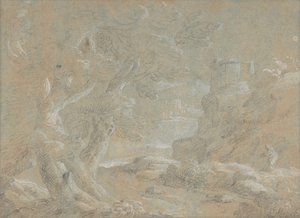 Maisema, 1600-luku. tekijältä Unbekannt