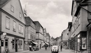 Langestrasse, Buckeburg, Saksa, 1930-luku tekijältä Unbekannt