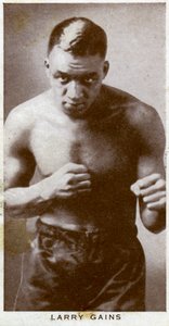 Larry Gains, kanadalainen nyrkkeilijä, 1938 tekijältä Unbekannt