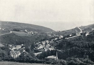Laxey - Yleisnäkymä, 1895 tekijältä Unbekannt