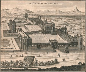 Chateau de Vincennes, 1723. tekijältä Unbekannt