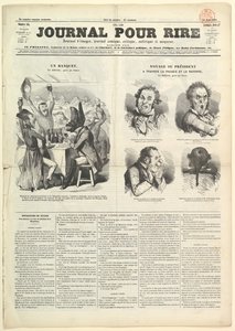 Le Journal Pour Rire, Journal dIimages, Journal Comique, Critique, Satirique et..., 23. elokuuta 1850. tekijältä Unbekannt