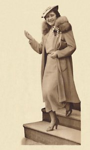 Lähtö nro 3:lta Belgrave Square prinsessa Alexandran kastetilaisuuteen 9. helmikuuta 1937 tekijältä Unbekannt