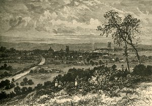 Leeds 1700-luvun alkupuolella, 1898. tekijältä Unbekannt