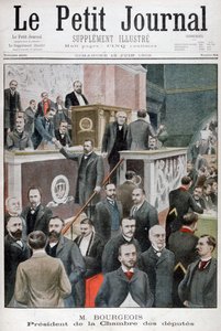 Leon Bourgeois, edustajainhuoneen puheenjohtaja, 1902 tekijältä Unbekannt