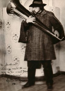 Leonid Andrejev, venäläinen kirjailija, soittaa instrumenttia, 1900 tekijältä Unbekannt