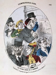 Kommuunin kauniit päivät, 1871 tekijältä Unbekannt