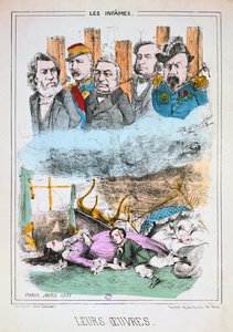 The Infames, Paris Commune, huhtikuu 1871 tekijältä Unbekannt