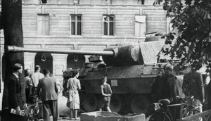 Pariisin vapauttaminen elokuussa 1944 tekijältä Unbekannt