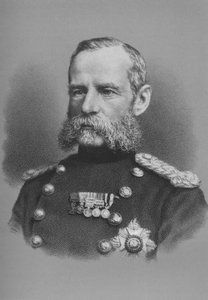 Kenraaliluutnantti Sir Frederick Roberts, brittiläinen sotilas, n. 1880 1883 tekijältä Unbekannt