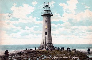 Majakka New Brightonissa, Wirral, Merseyside, 1904 tekijältä Unbekannt