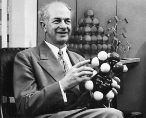 Linus Pauling, yhdysvaltalainen kemisti, 1954 tekijältä Unbekannt