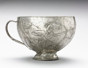Lion Hunting Cup, 1100-1000 eaa. tekijältä Unbekannt