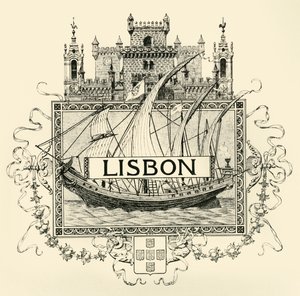 Lissabon, 1800-luvun loppu - 1900-luvun alku. tekijältä Unbekannt