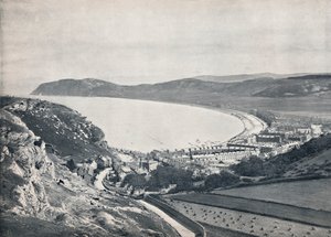 Llandudno - Katse alas vuorelta, 1895 tekijältä Unbekannt