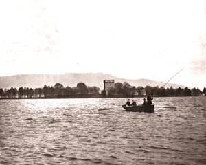 Lochlevenin linna, Kinross, Skotlanti, 1894. tekijältä Unbekannt