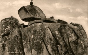 Logan Rock, 1900-luku tekijältä Unbekannt