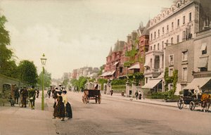 Lontoo. Bayswater Road, 1900-luku. tekijältä Unbekannt