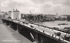 London Bridge, Lontoo, 1900-luvun alku tekijältä Unbekannt