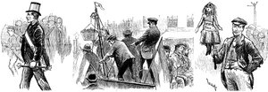 London Dockers Strike, syyskuu 1889 tekijältä Unbekannt