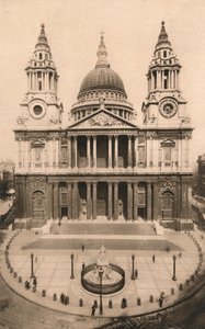 Lontoo, St. Pauls Cathedral, 1924, c1900-1930 tekijältä Unbekannt