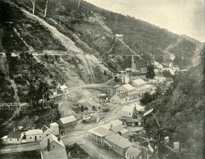 Long Tunnel Gold Mine, Walhalla, 1901. tekijältä Unbekannt