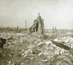 Näköalapaikka, Fort Vaux, Pohjois-Ranska, c1914-c1918 tekijältä Unbekannt