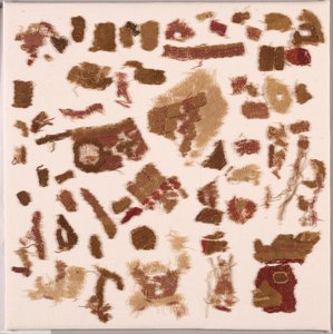 Irtotekstiilifragmentit, c. 50-650. tekijältä Unbekannt