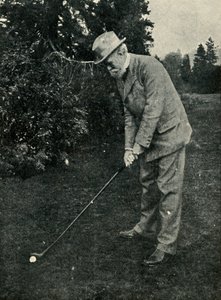 Lordi Avebury on viime aikoina harrastanut golfia, 1901. tekijältä Unbekannt
