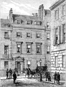 Lord Beaconsfieldsin talo, 19, Curzon Street, Mayfair, Lontoo, 1900 tekijältä Unbekannt