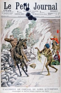 Lord Kitchenersin hevosonnettomuus, Intia, 1903 tekijältä Unbekannt