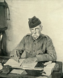 Lord Roberts kirjoittamassa telttaan, c1900, 1901. tekijältä Unbekannt