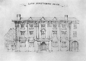 Lord Shaftbury House, Aldersgate Street, 1908 tekijältä Unbekannt