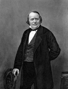 Louis Agassiz 1807-1873, sveitsiläinen amerikkalainen luonnontieteilijä ja jäätikkötieteilijä, c1860 tekijältä Unbekannt