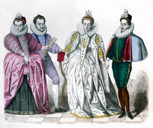 Louise of Lorraine, Guisen herttua, Marguerite de Vaudemont ja Anne de Joyeuse, 1581 1882-1884 tekijältä Unbekannt