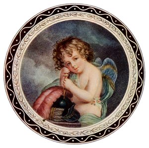 Rakkaus, 1700-luku, n. 1920 tekijältä Unbekannt