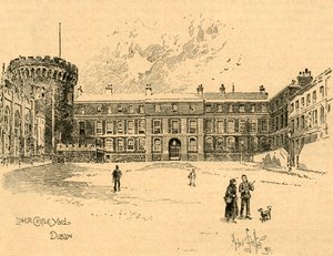 Lower Castle Yard, Dublin, Irlanti, 1890. tekijältä Unbekannt