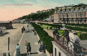 Lower Parade, Folkestone, 1800-luvun loppu - 1900-luvun alku tekijältä Unbekannt