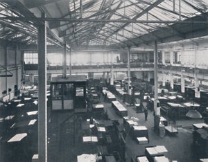 Konehalli, 1916 tekijältä Unbekannt