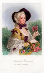 Madame de Pompadour, 1740-1800 tekijältä Unbekannt