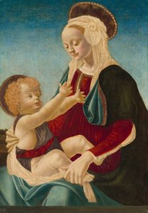 Madonna ja lapsi, n. 14701480. tekijältä Unbekannt